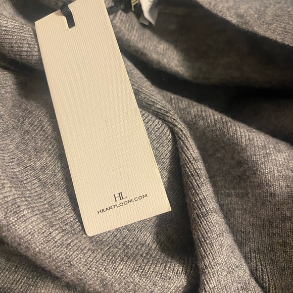 Heartloom Lydia tie sweater cardigan Heather Gray size M - Picture 10 of 10